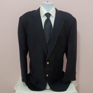 Brooks Brothers Country Club Gold Button Blazer